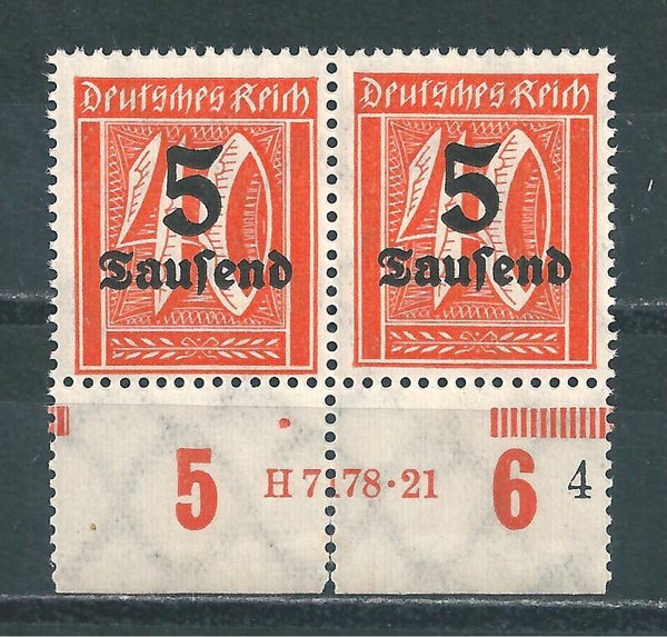 MiNr. 277 HAN H 7175.21 postfrisch ** Formnummer 4