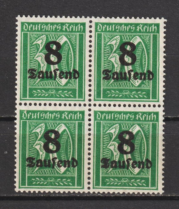 MiNr. 278 postfrisch, Plattenfehler IV