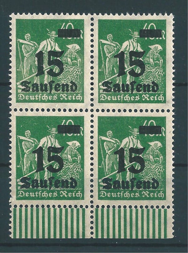 MiNr. 279 I postfrischer **  Viererblock