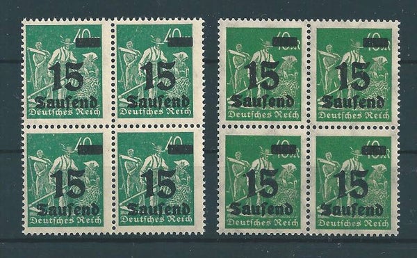 MiNr. 279 a+b postfrisch **