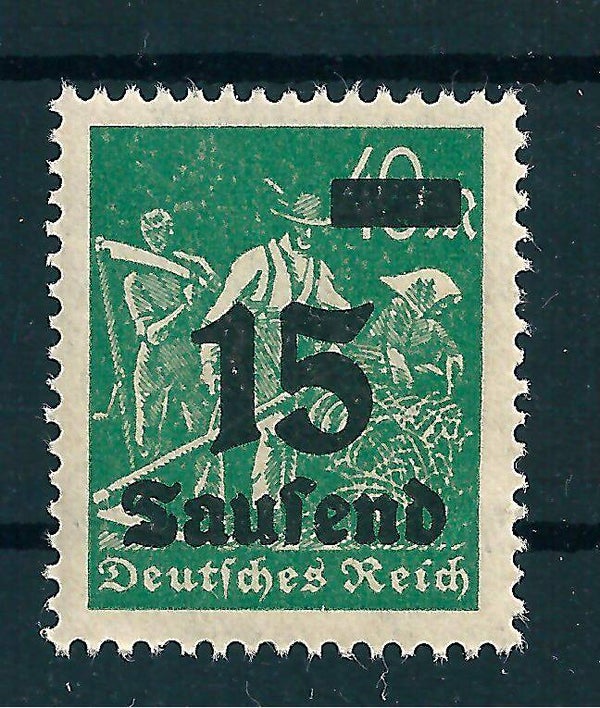 MiNr. 279 postfrisch, Plattenfehler VI