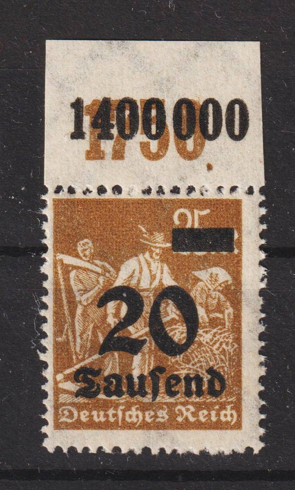 MiNr. 281 postfrisch ** Oberrand
