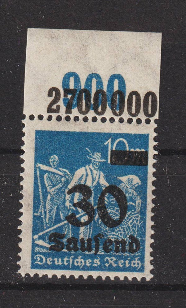 MiNr. 284 postfrisch ** Oberrand