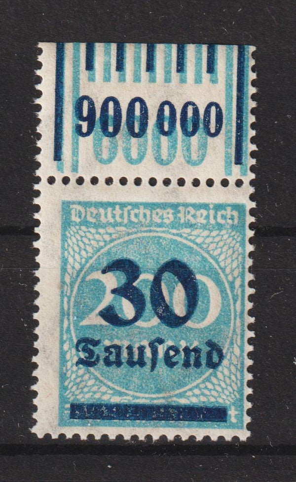 MiNr. 285 postfrisch ** Oberrand 2'9'2/1'5'1