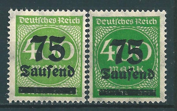 MiNr. 287 a+b postfrisch **