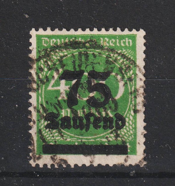 MiNr. 287 b gestempelt, geprüft (0445)