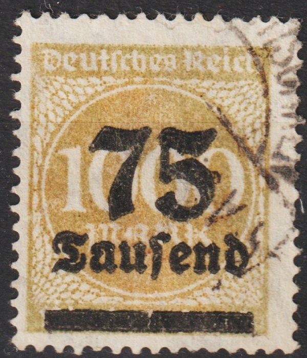 MiNr. 288 gestempelt, Farbe