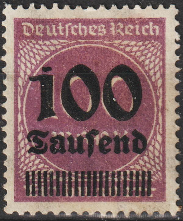 MiNr. 289 V ungebraucht *