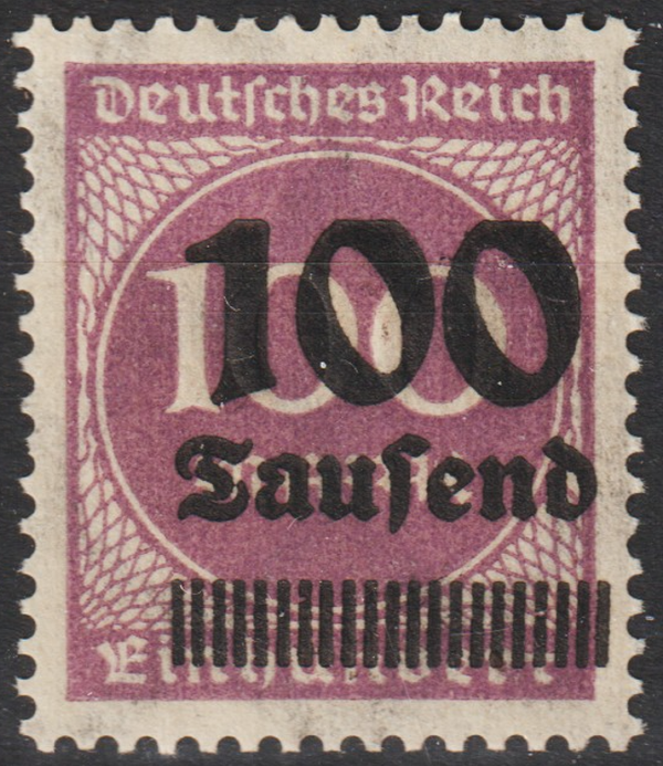 MiNr. 289 VII postfrisch **