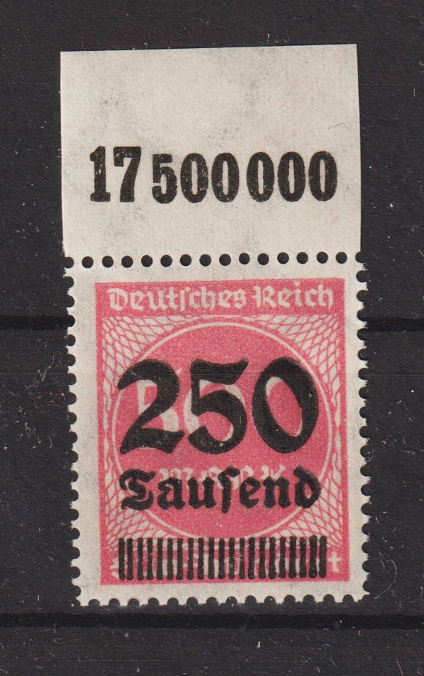 MiNr. 295 postfrisch ** Oberrand