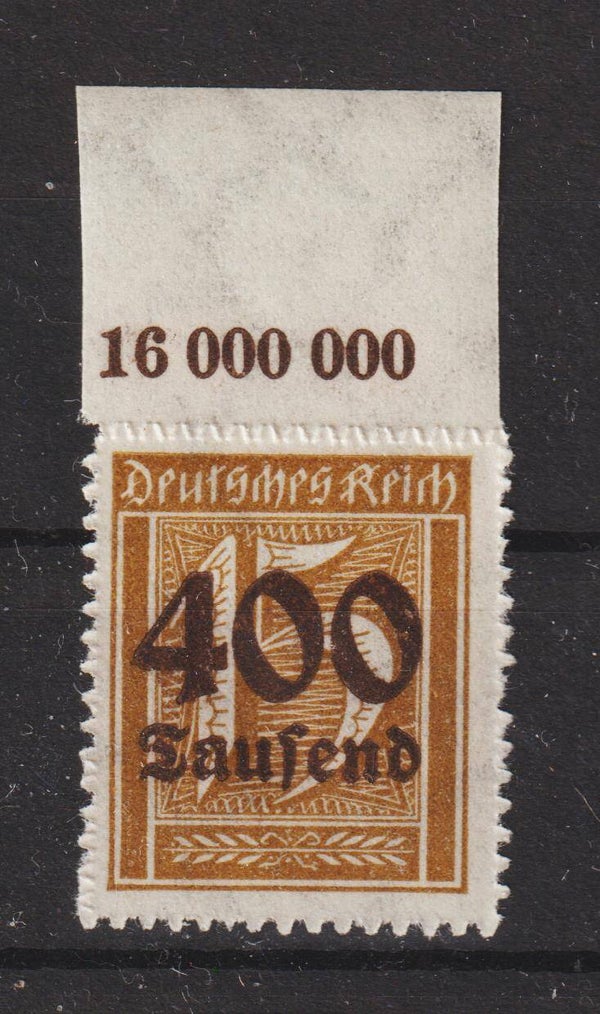 MiNr. 297 postfrisch ** Oberrand