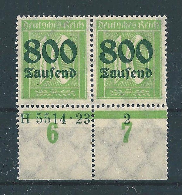 MiNr. 302 HAN H 5514.23 postfrisch, PN 2