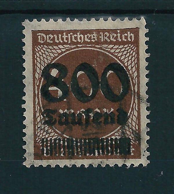 MiNr. 305 gestempelt, geprüft