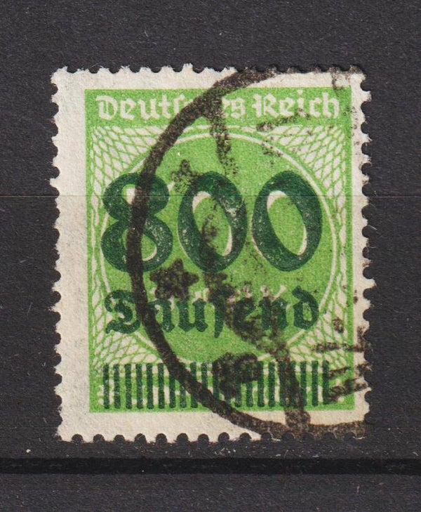 MiNr. 307 Stempel FALSCH, Lückenfüller