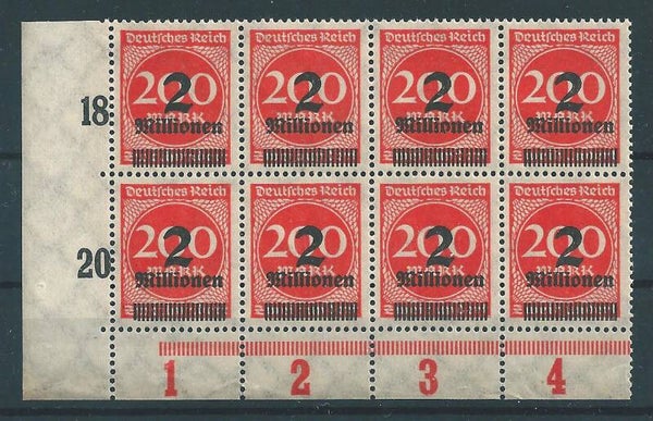 MiNr. 309 Pc postfrische ** Bogenecke