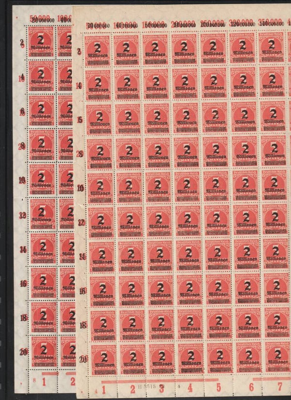 MiNr. 312 a/b ** Bogen