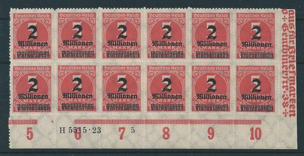 MiNr. 312 B HAN H 5515.23 postfrisch ** Formnummer 5