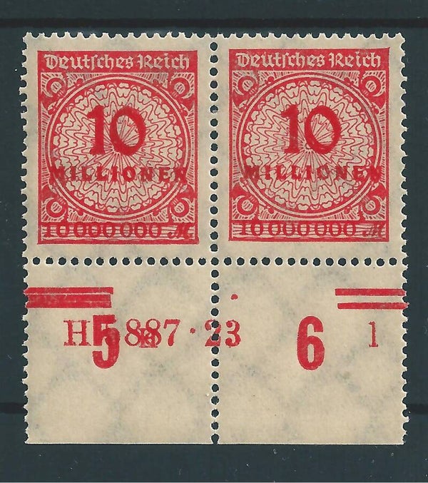 MiNr. 318 HAN H 5887.23/ H postfrisch **