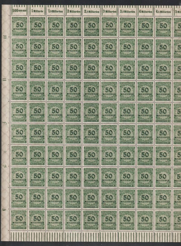 MiNr. 321 W postfrischer ** Bogen