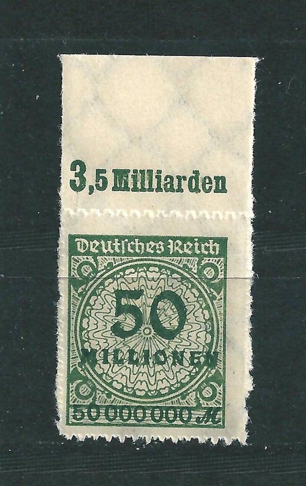 MiNr. 321 B Oberrand postfrisch **