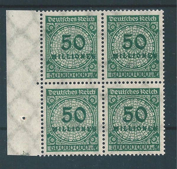 MiNr. 321 Wb postfrischer ** Viererblock