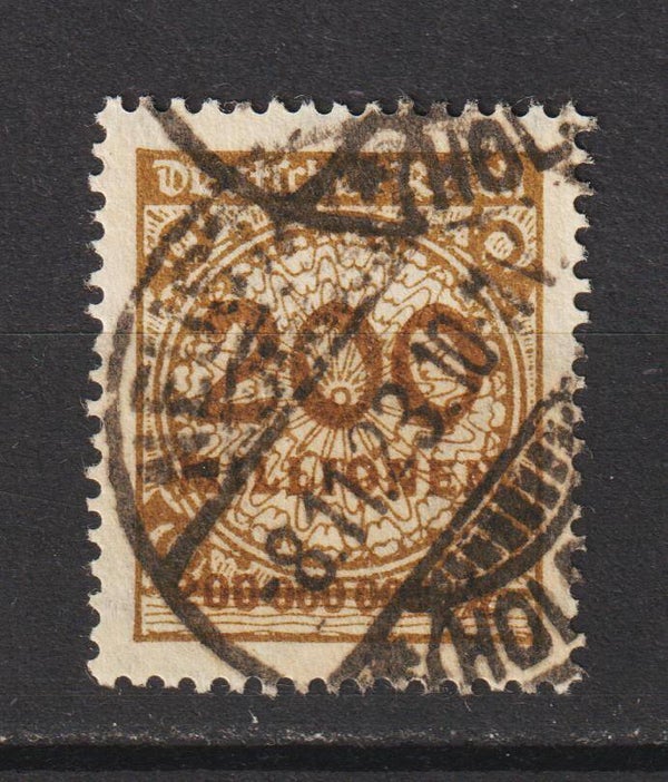 MiNr. 323 Pb gestempelt, geprüft (0388)