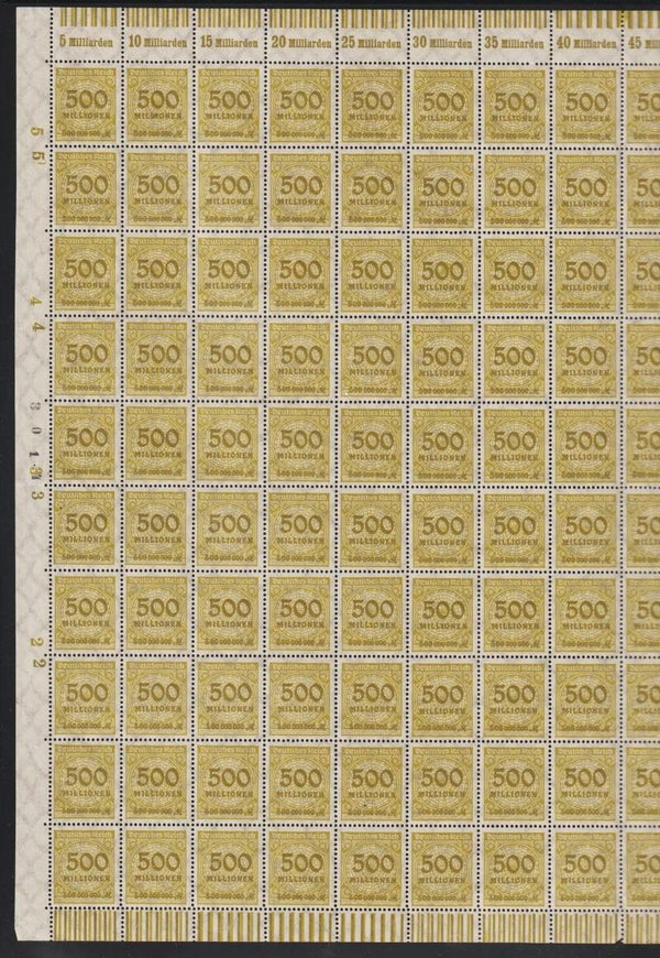 MiNr. 324 W ** Bogen