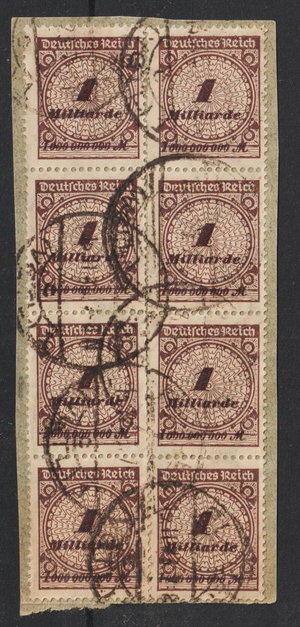 MiNr. 325 A Pa HT + PE1 Briefstück  (0347)