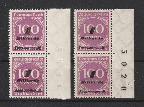 MiNr. 331 b postfrisch ** verschiedene BZNr.