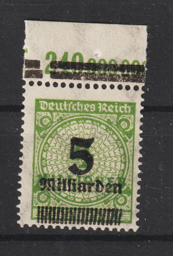 MiNr. 333 Oberrand postfrisch **, OPD München
