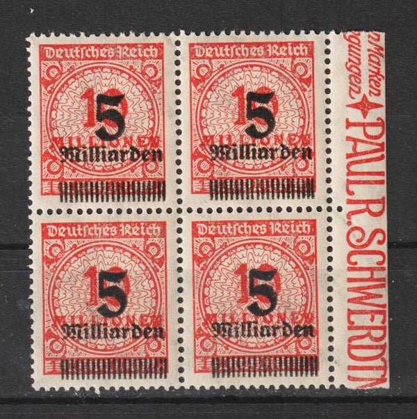 MiNr. 334 A dgz postfrisch