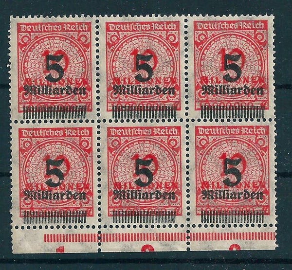 MiNr. 334 A OPD E Ut postfrisch ** (OPD Hannover) + Abklatsch