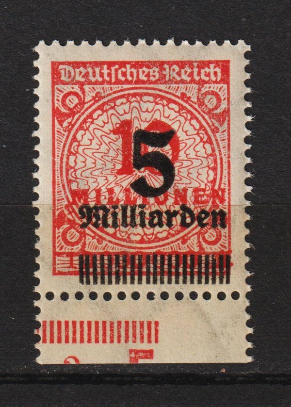 MiNr. 334 E Ut  postfrisch ** OPD Hannover