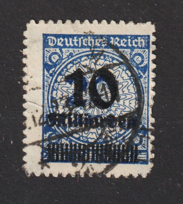MiNr. 335 B gestempelt