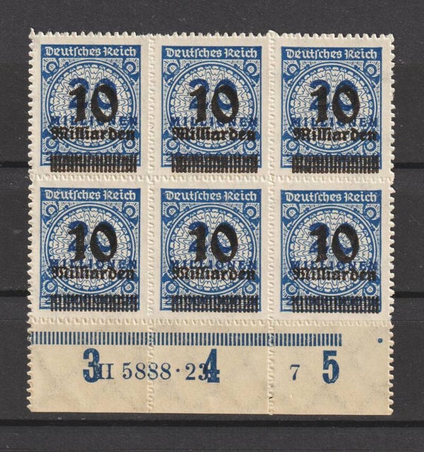 MiNr. 335 B HAN H 5888.23 postfrisch **, FN 7