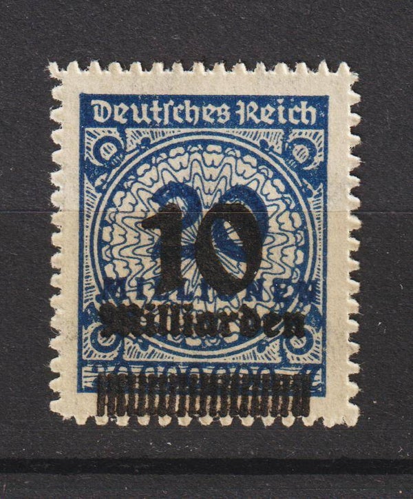 MiNr. 335 B postfrisch Plattenfehler III