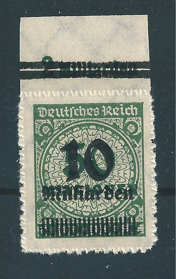 MiNr. 336 B postfrisch ** Oberrand OPD Königsberg