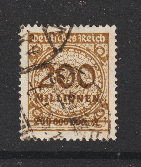 MiNr. 323 Pb HT gestempelt geprüft