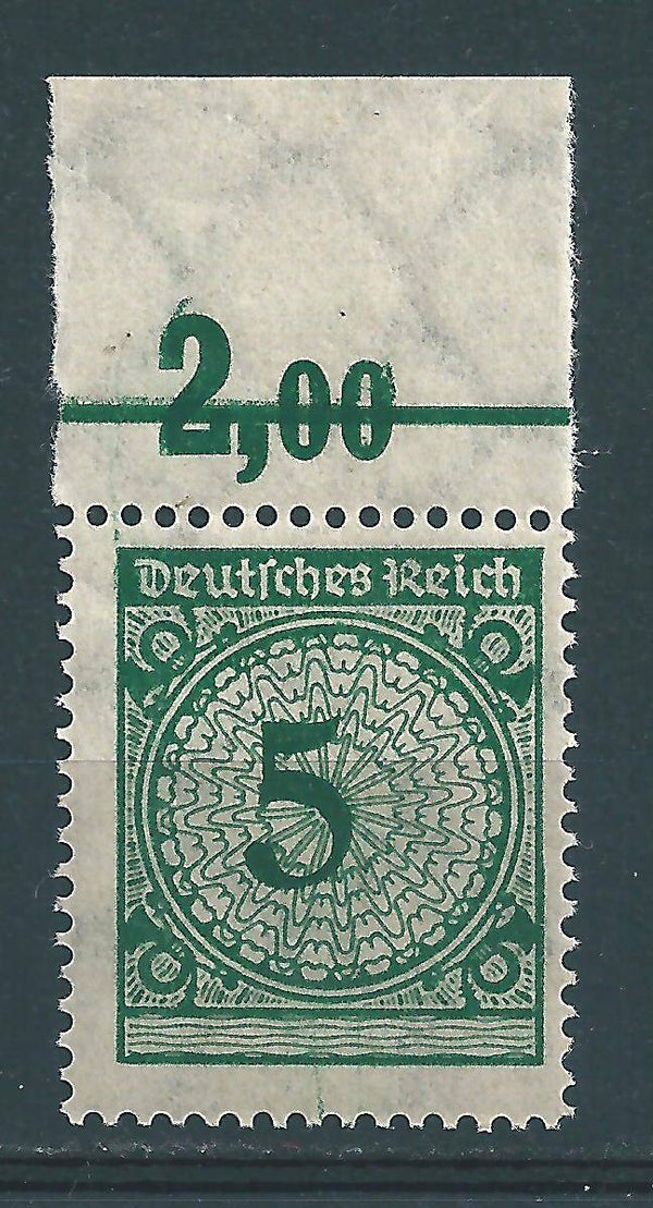 MiNr. 339 postfrisch ** Oberrand C