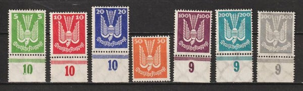 MiNr. 344-350 postfrisch **
