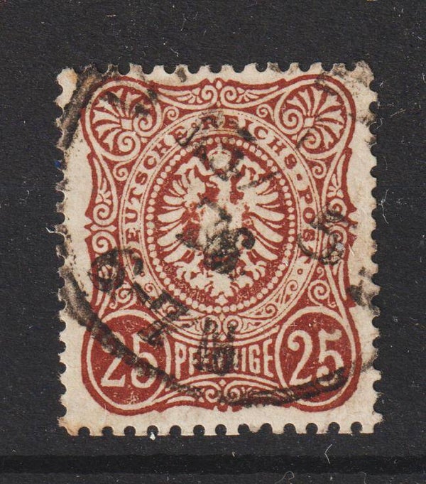 MiNr. 35 a gestempelt, geprüft (0431)