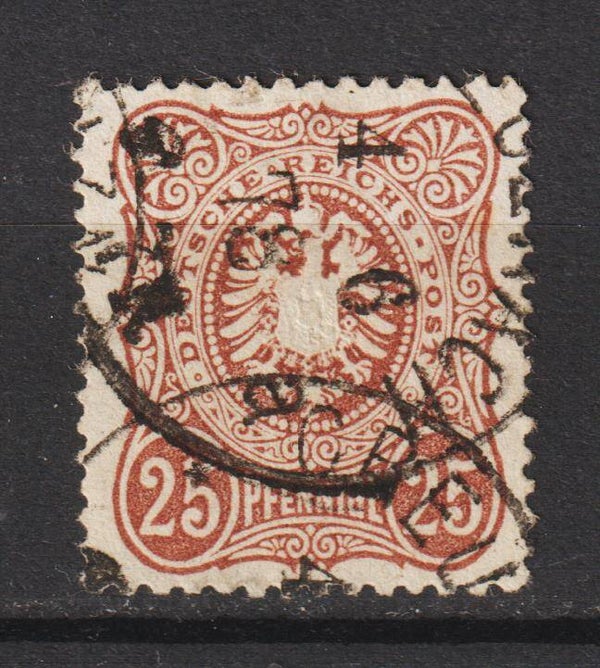 MiNr. 35 a gestempelt, geprüft