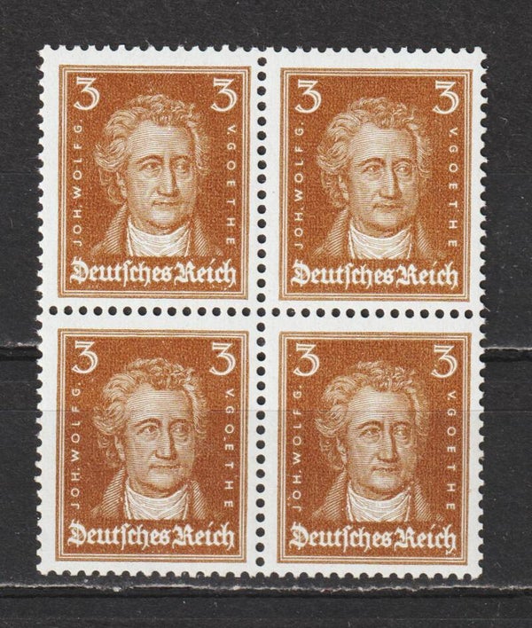 MiNr. 385 postfrisch ** Viererblock
