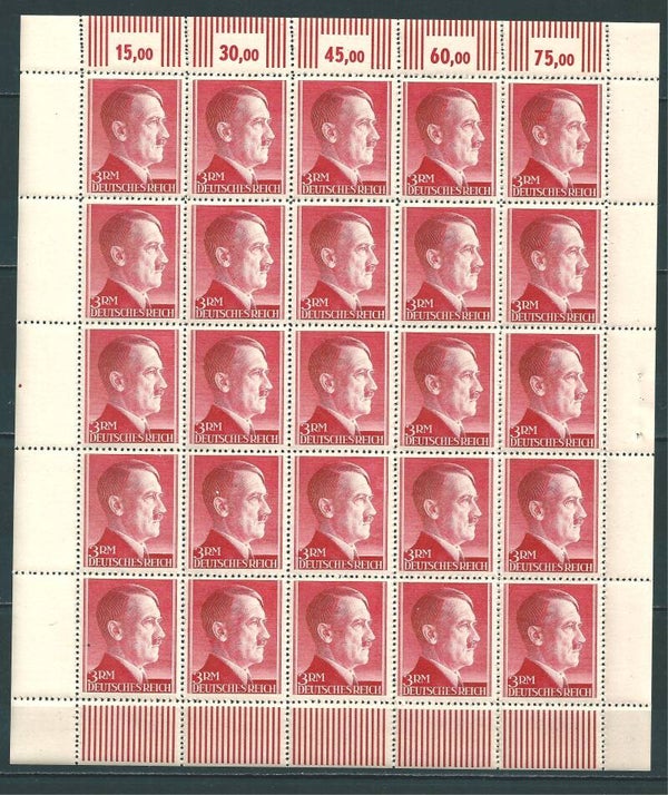 MiNr. 801 A postfrischer ** Bogen