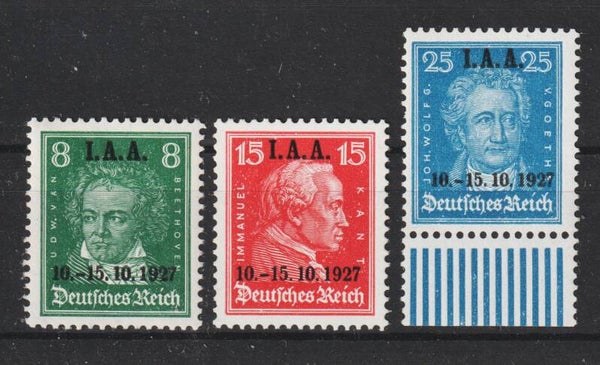 MiNr. 407-409 postfrisch **