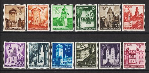 Generalgouvernement MiNr. 40-51 postfrisch **