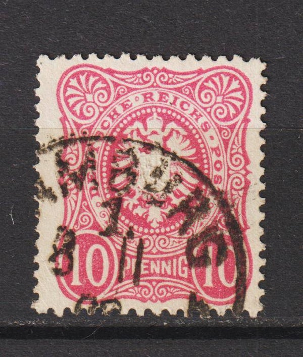 MiNr. 41 ab gestempelt, geprüft