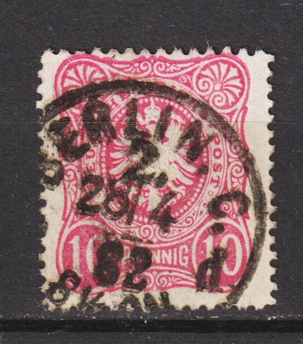 MiNr. 41 Da gestempelt, geprüft