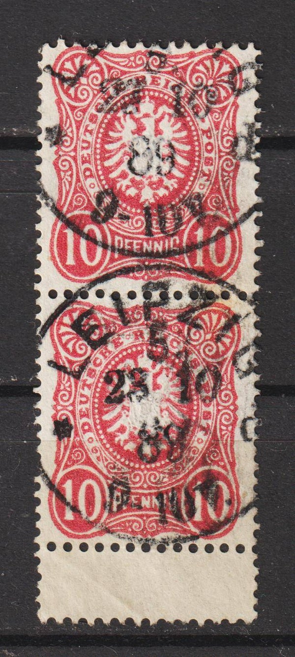 MiNr. 41 gestempelt mit Zwischensteg