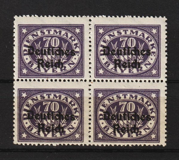 MiNr. D 42 I postfrisch **, Viererblock